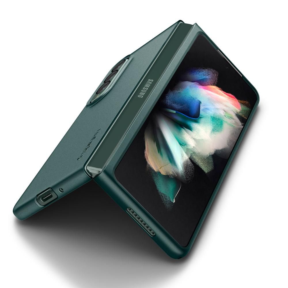 Pokrowiec Spigen Airskin zielone SAMSUNG Galaxy Z Fold 3 / 11