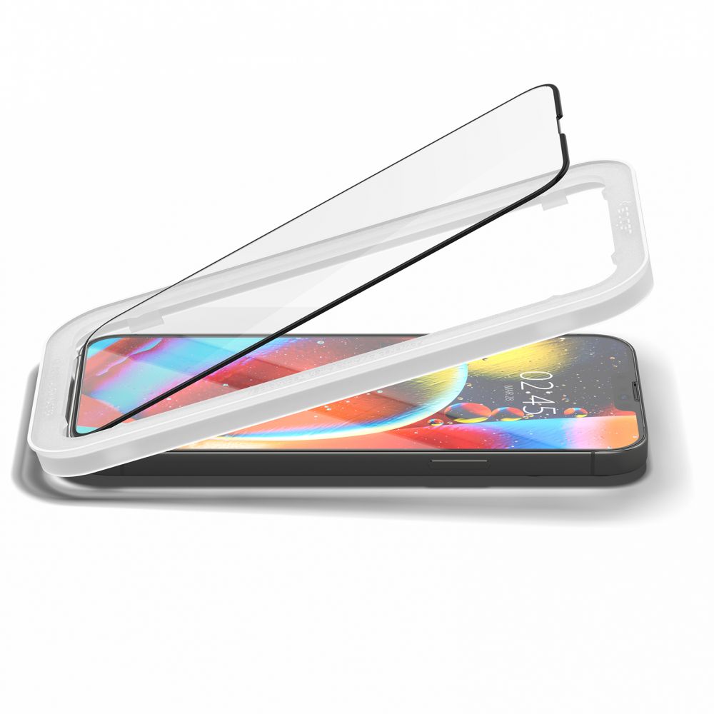 Szko hartowane Spigen Alm Glass Fc 2-pack czarne APPLE iPhone 13 Pro Max / 4