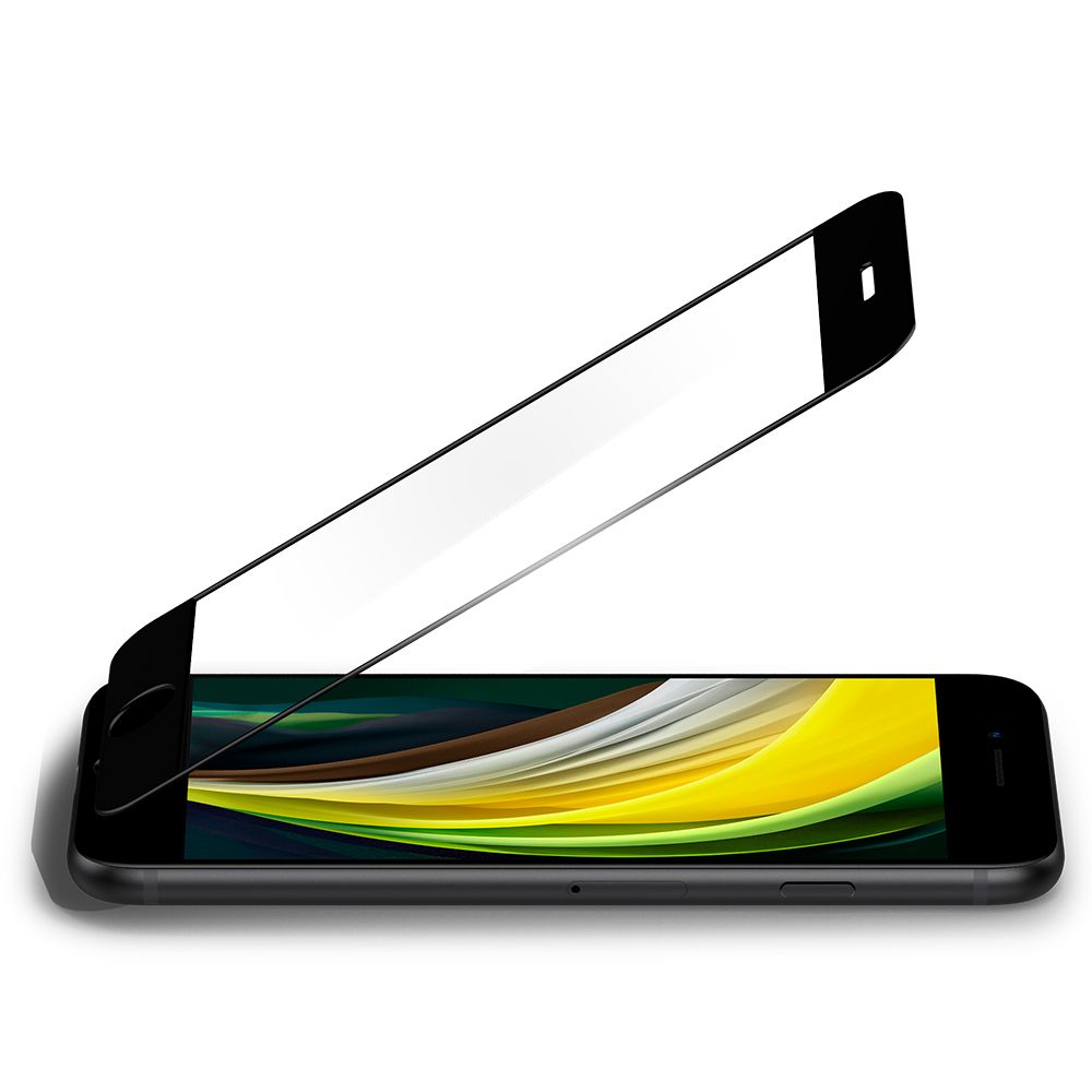 Szko hartowane Spigen Alm Glass Fc Czarne APPLE iPhone 7 / 3