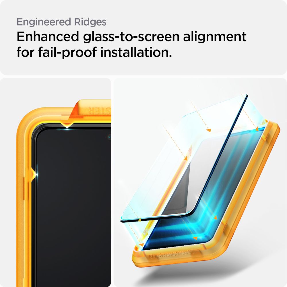 Szko hartowane Spigen Alm Glass Fc czarne APPLE iPhone SE 2020 / 9