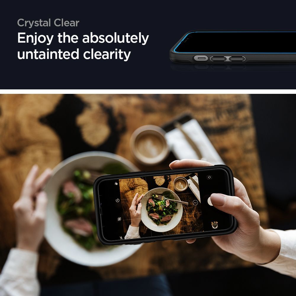 Szko hartowane Spigen Alm Glass Fc czarne SAMSUNG Galaxy A32 LTE / 6