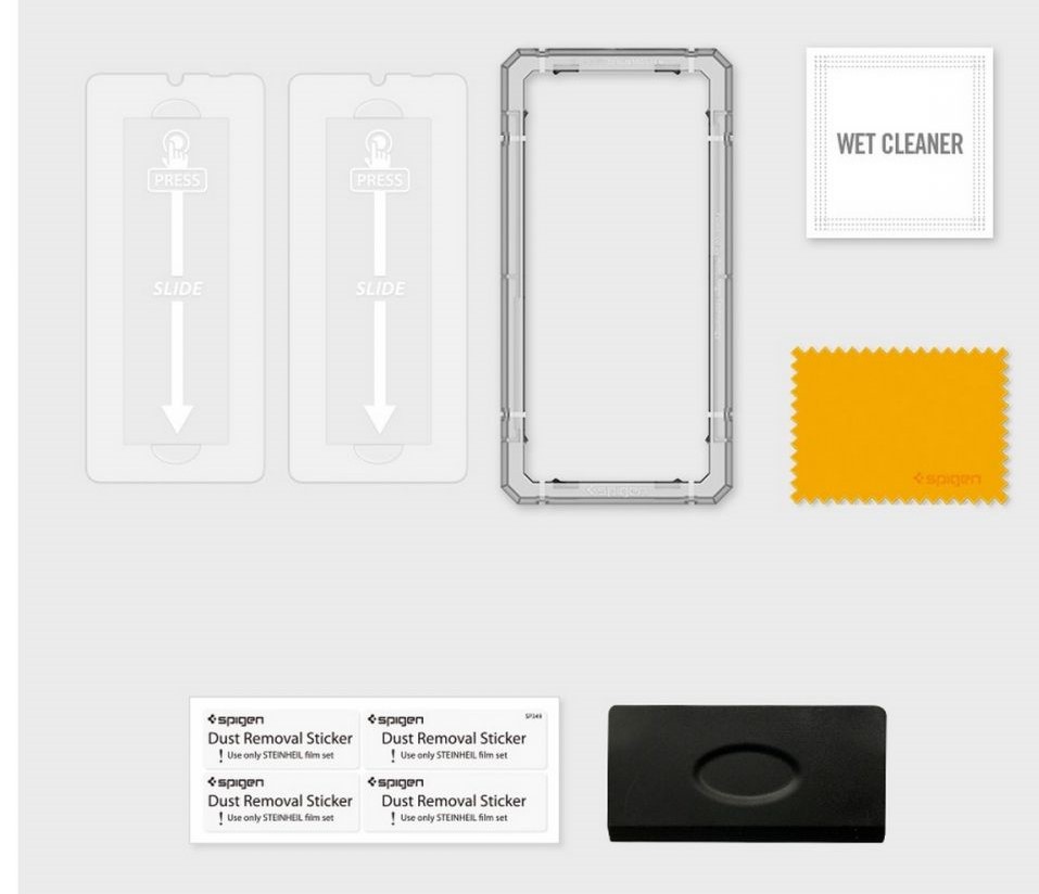 Szko hartowane Spigen Alm Glas.tr Slim 2-pack  SAMSUNG Galaxy A12 / 6