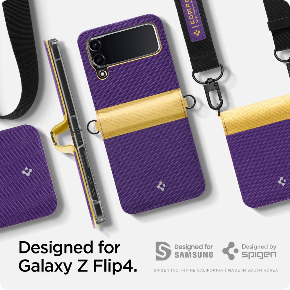 Pokrowiec Spigen Compoty pansy SAMSUNG Galaxy Z Flip 4 / 7