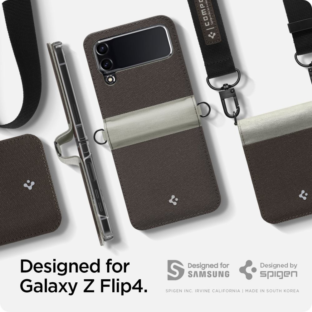 Pokrowiec Spigen Compoty tan SAMSUNG Galaxy Z Flip 4 / 7