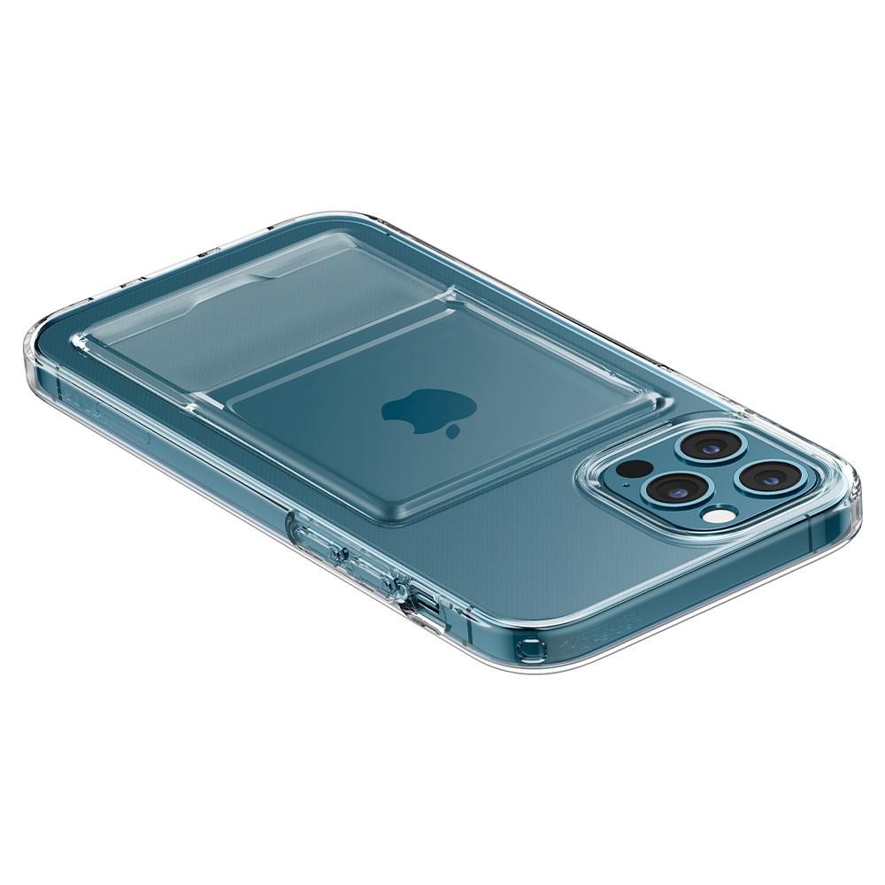 Pokrowiec etui Spigen Crystal Slot Crystal przeroczyste APPLE iPhone 12 Pro / 7