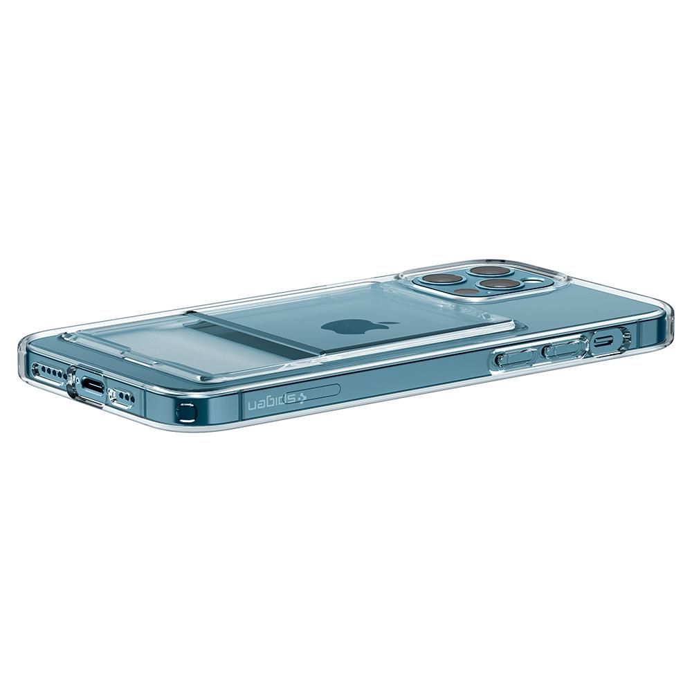 Pokrowiec etui Spigen Crystal Slot Crystal przeroczyste APPLE iPhone 12 Pro / 8