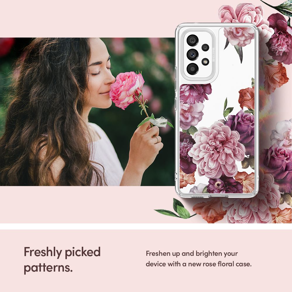 Pokrowiec Spigen Cyrill Cecile Rose floral SAMSUNG Galaxy A53 5G / 9