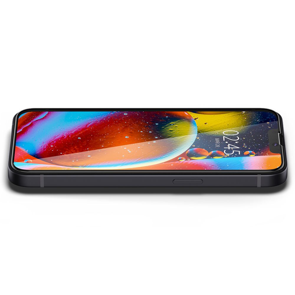 Szko hartowane Spigen Glass FC czarne APPLE iPhone 13 mini / 4