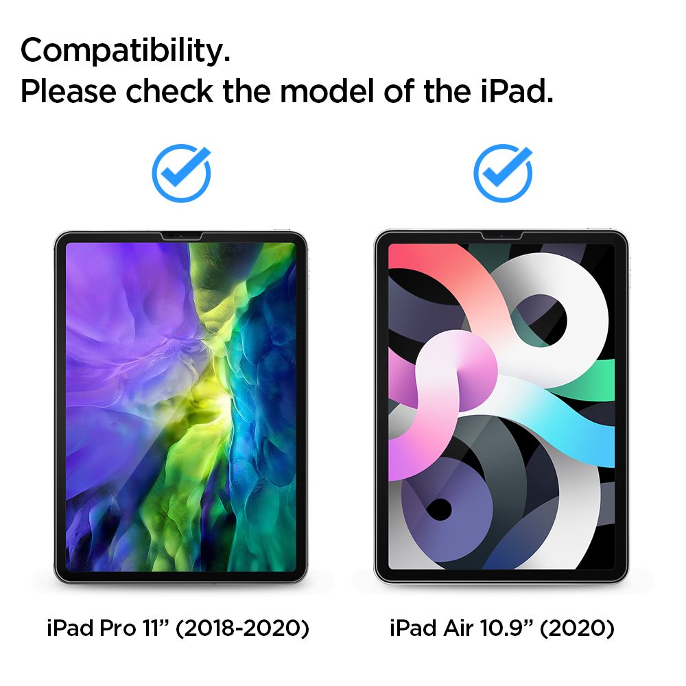 Szko hartowane Spigen Glas.tr Ez Fit  APPLE iPad Air 4 2020 / 10