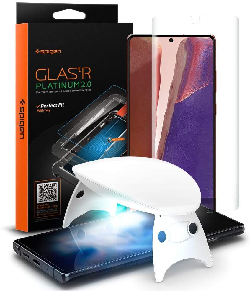 Szko hartowane Spigen Glas.tr Platinum  SAMSUNG Galaxy Note 20