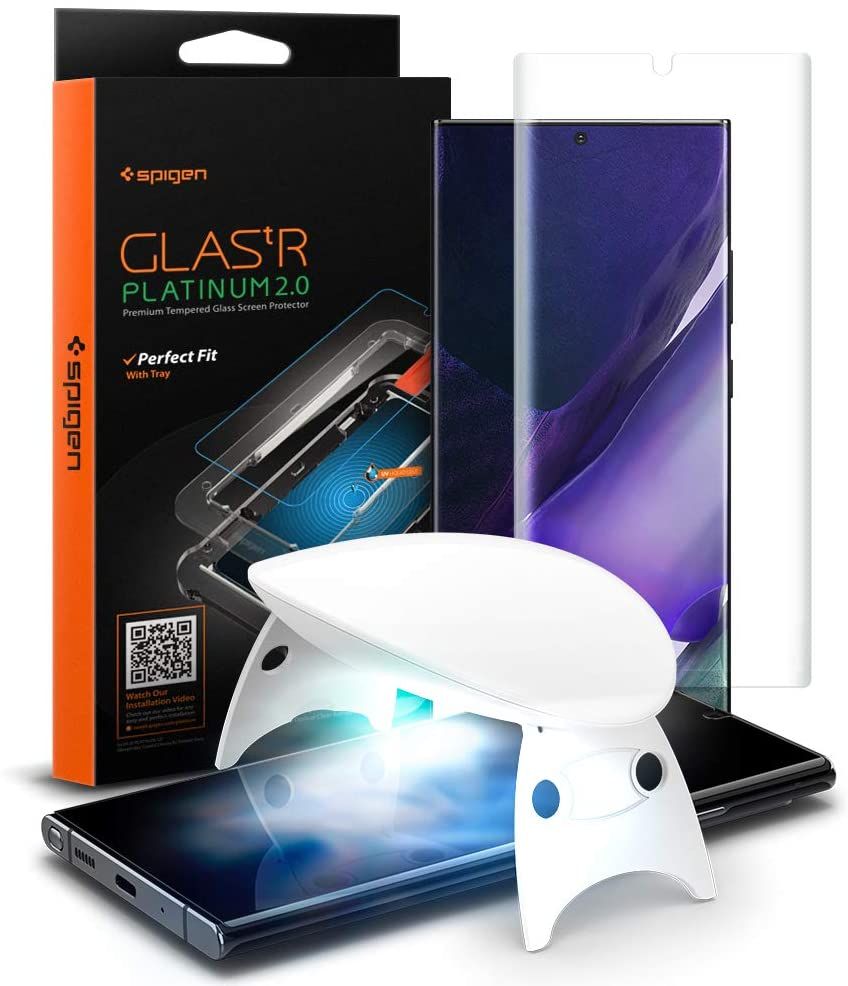 Szko hartowane Spigen Glas.tr Platinum Ultra SAMSUNG Galaxy Note 20 Ultra