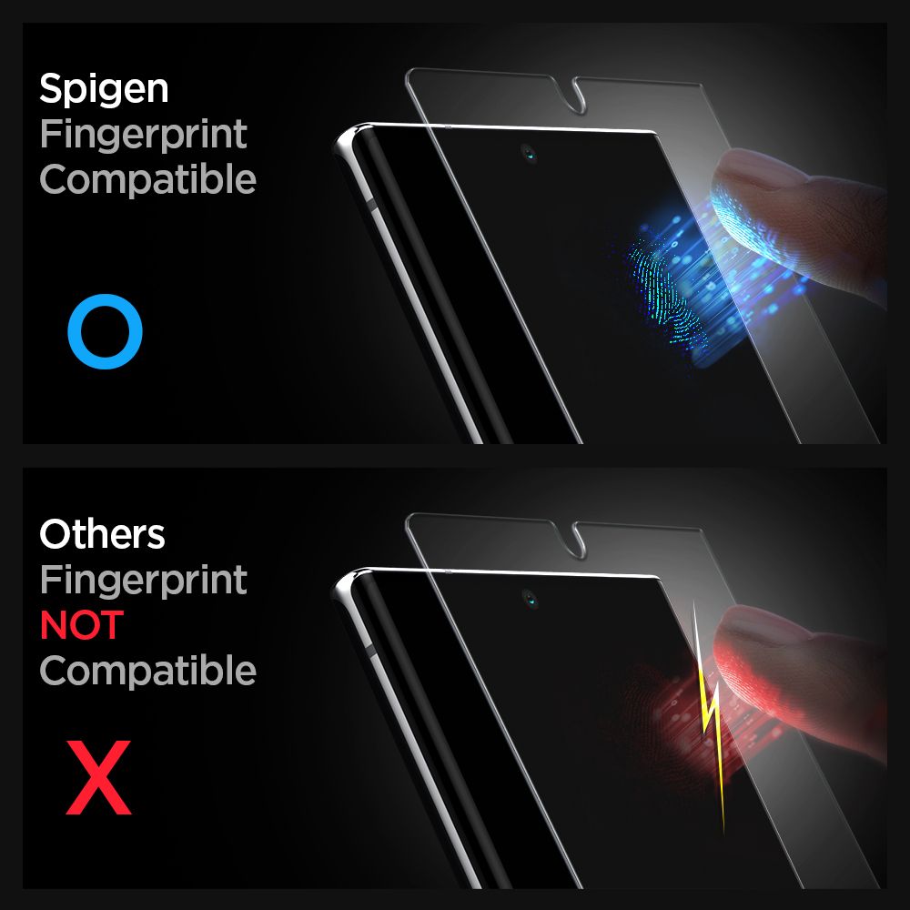 Szko hartowane Spigen Glas.tr Platinum Ultra SAMSUNG Galaxy Note 20 Ultra / 3