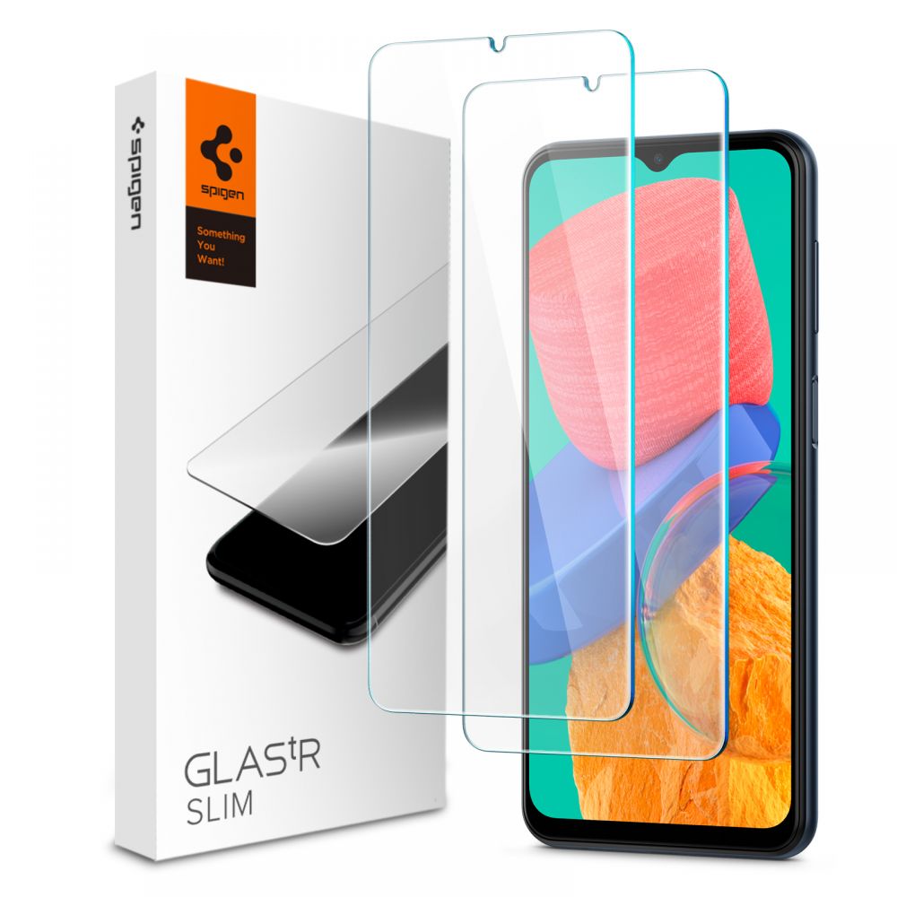 Szko hartowane Spigen Glas.tr Slim 2-pack SAMSUNG Galaxy M23 5G