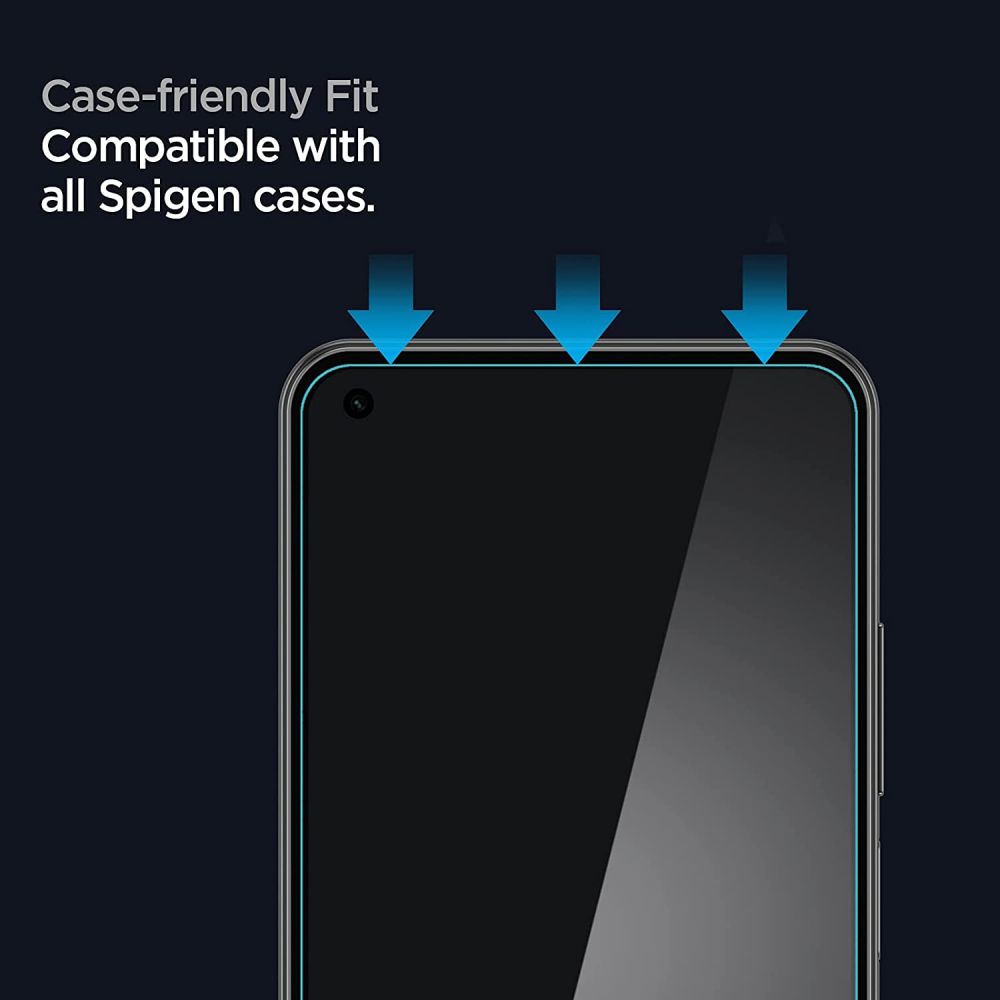 Szko hartowane Spigen Glas.tr Slim 2-pack Xiaomi Mi 11 Lite 5G / 3
