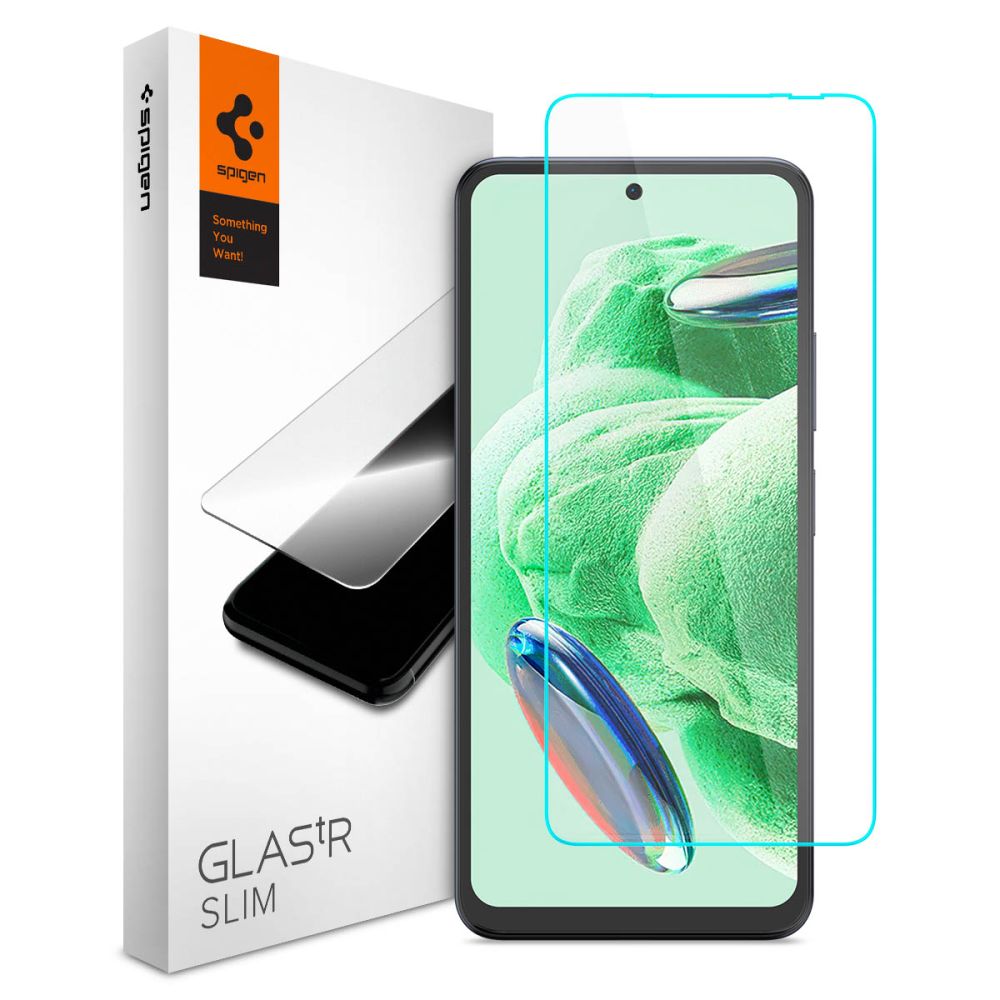 Szko hartowane Spigen Glas.tr Slim 2-pack Xiaomi / Poco X5 5g przeroczyste Xiaomi Redmi Note 12 5G