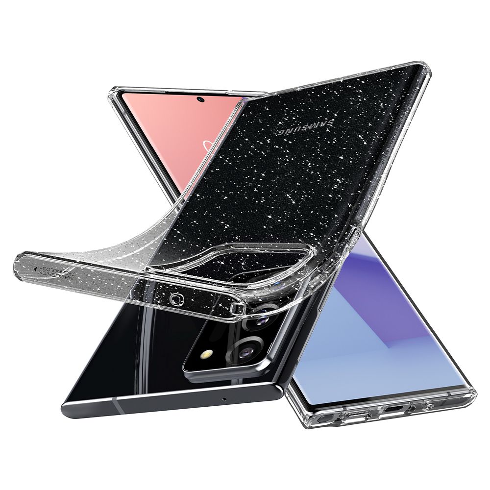 Pokrowiec Etui Spigen Liquid Crystal Glitter Przeroczyste SAMSUNG Galaxy Note 20 Ultra / 6