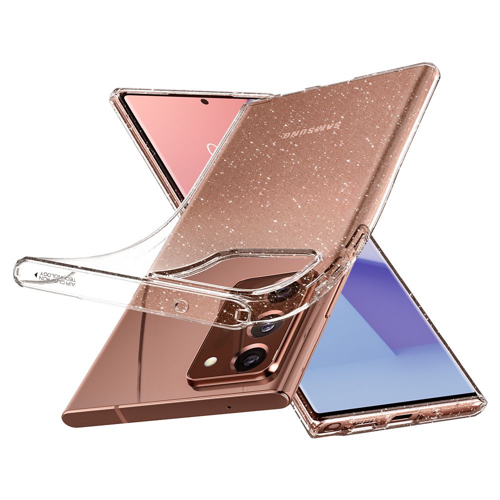 Pokrowiec Etui Spigen Liquid Crystal Glitter Przeroczyste SAMSUNG Galaxy Note 20 Ultra / 8