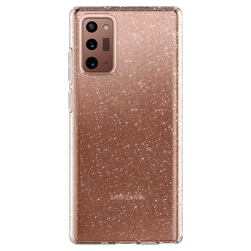 Pokrowiec Etui Spigen Liquid Crystal Glitter Przeroczyste SAMSUNG Galaxy Note 20 / 2