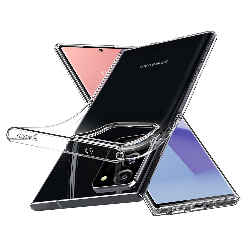 Pokrowiec etui silikonowe Spigen Liquid Crystal Przeroczyste SAMSUNG Galaxy Note 20 Ultra / 4