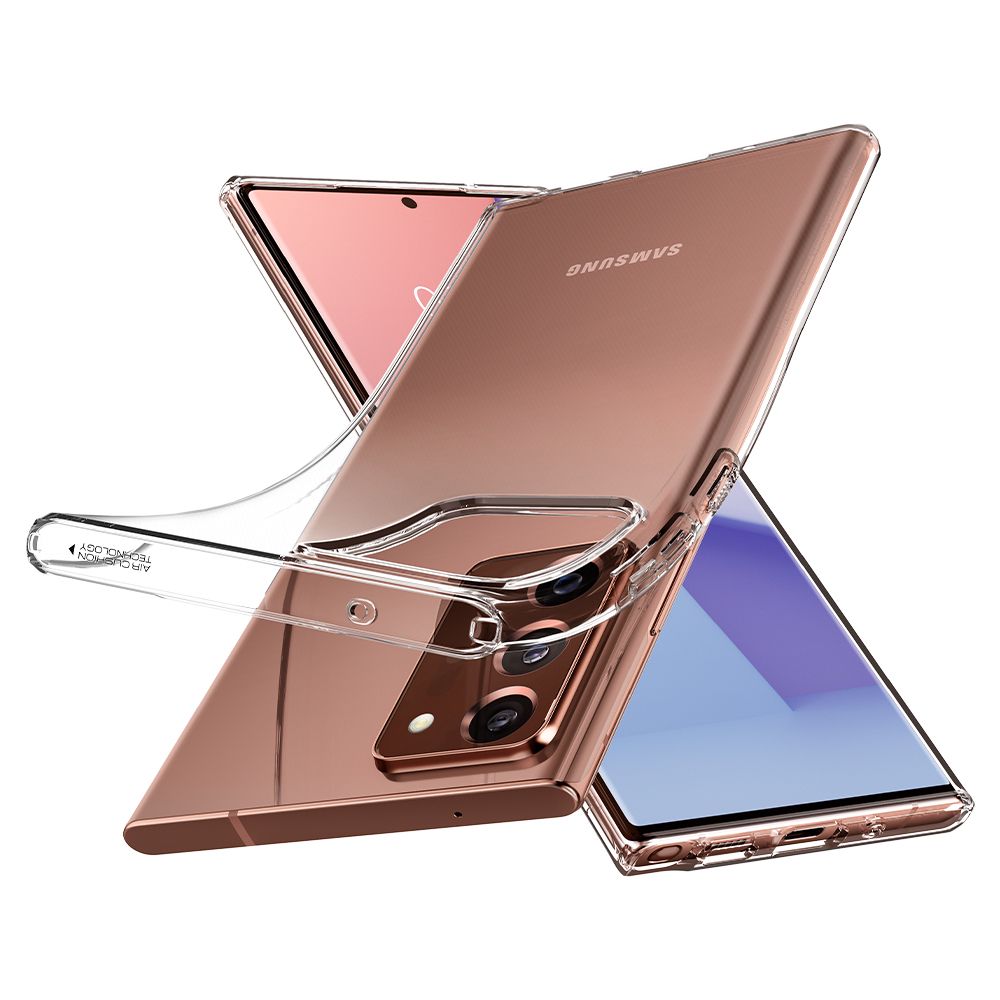 Pokrowiec etui silikonowe Spigen Liquid Crystal Przeroczyste SAMSUNG Galaxy Note 20 Ultra / 8