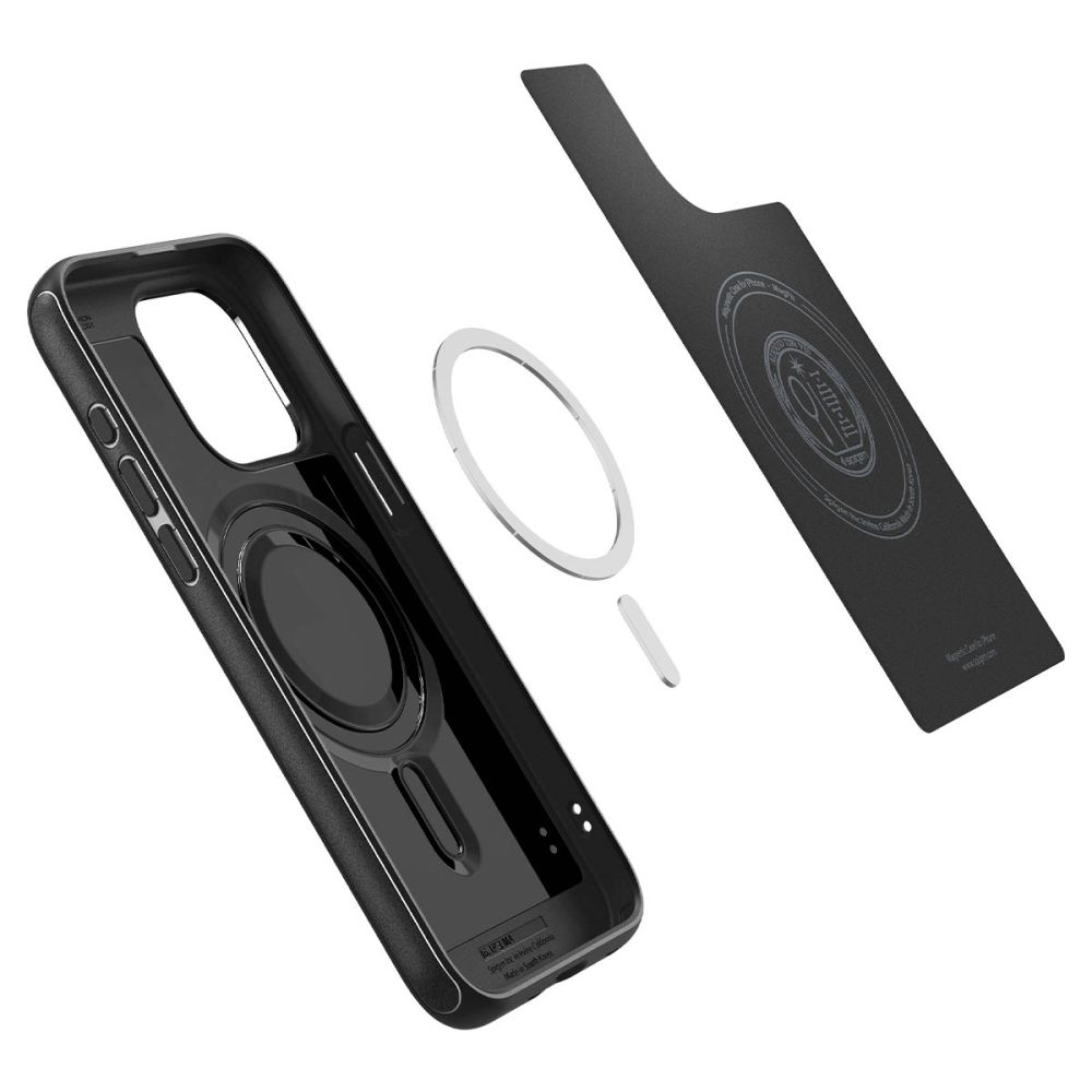 Pokrowiec Spigen Mag Armor Magsafe czarne APPLE iPhone 15 Pro / 8