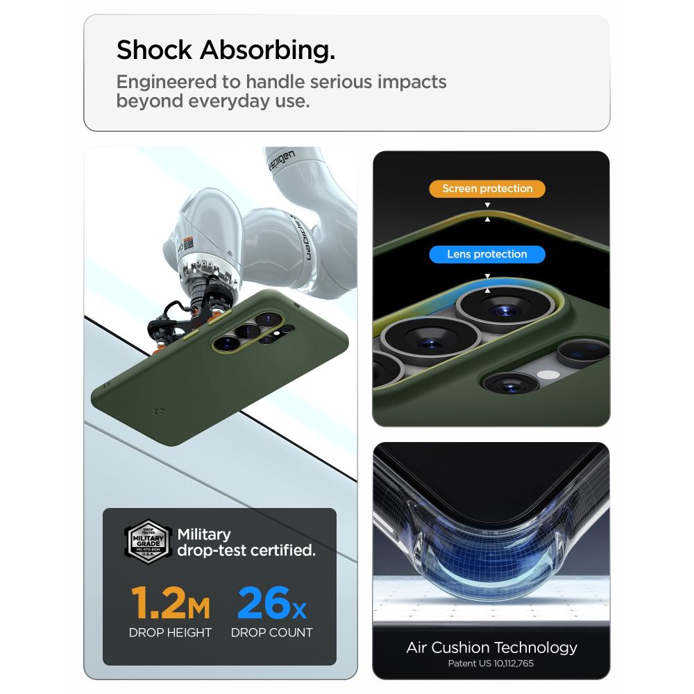 Pokrowiec Spigen Nano Pop Mag Magsafe Avo zielone SAMSUNG Galaxy S26 Ultra / 11