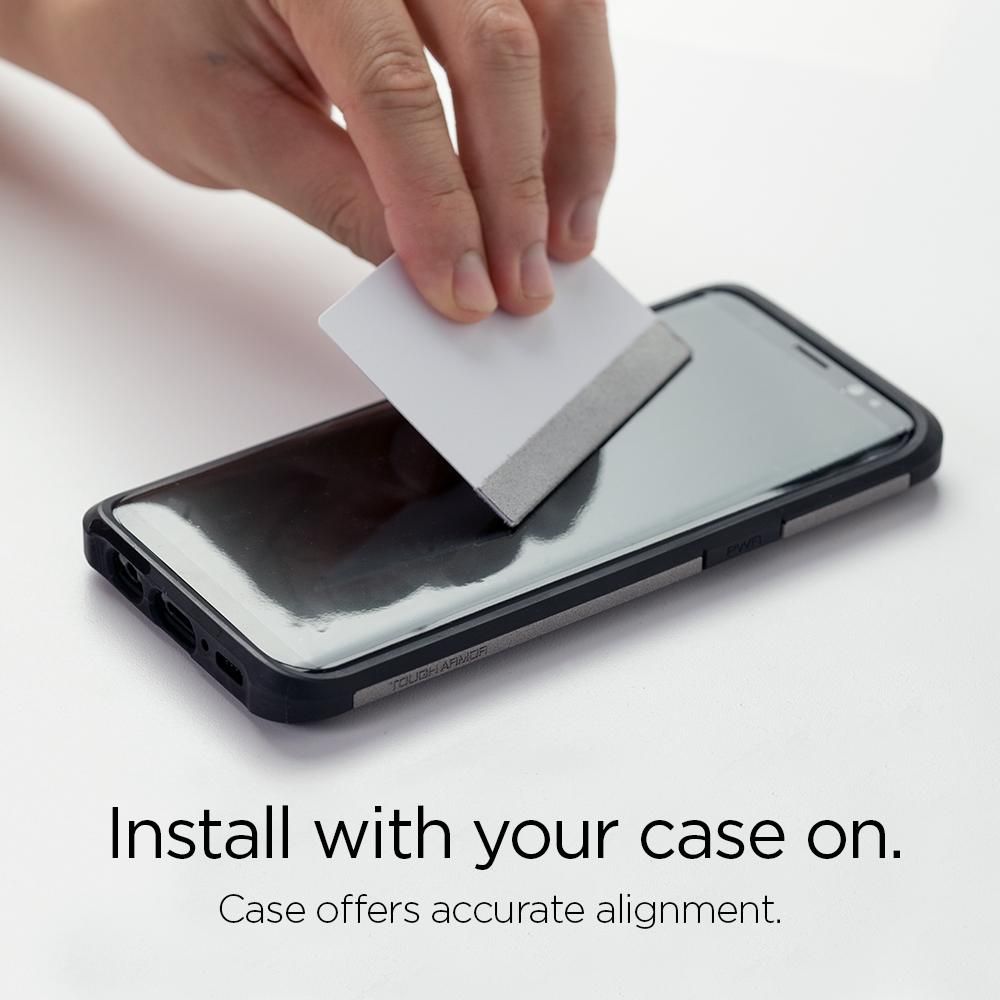 Szko hartowane Spigen Neo Flex Case Friendly SAMSUNG Galaxy S9 Plus / 3