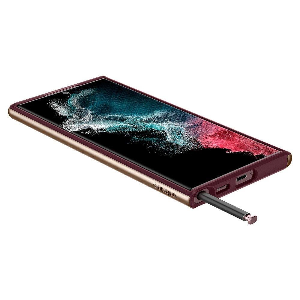 Pokrowiec etui Spigen Neo Hybrid Burgundy ACER 1 / 3