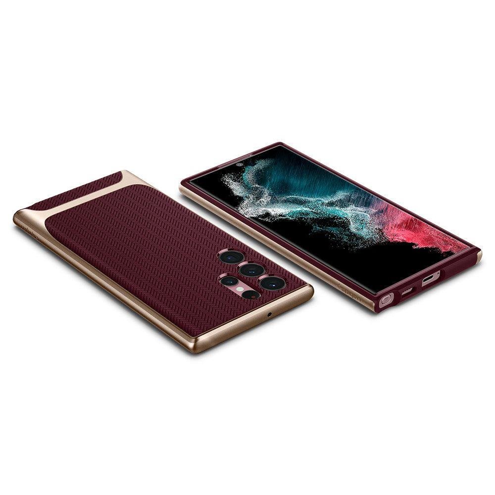 Pokrowiec etui Spigen Neo Hybrid Burgundy ACER 1 / 4