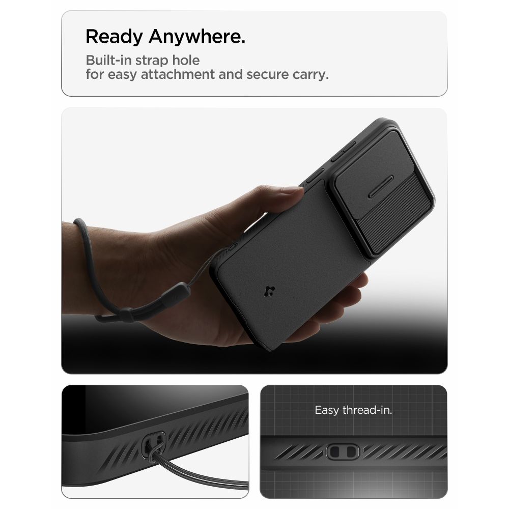 Pokrowiec Spigen Optik Armor czarne SAMSUNG Galaxy S26 Ultra / 9