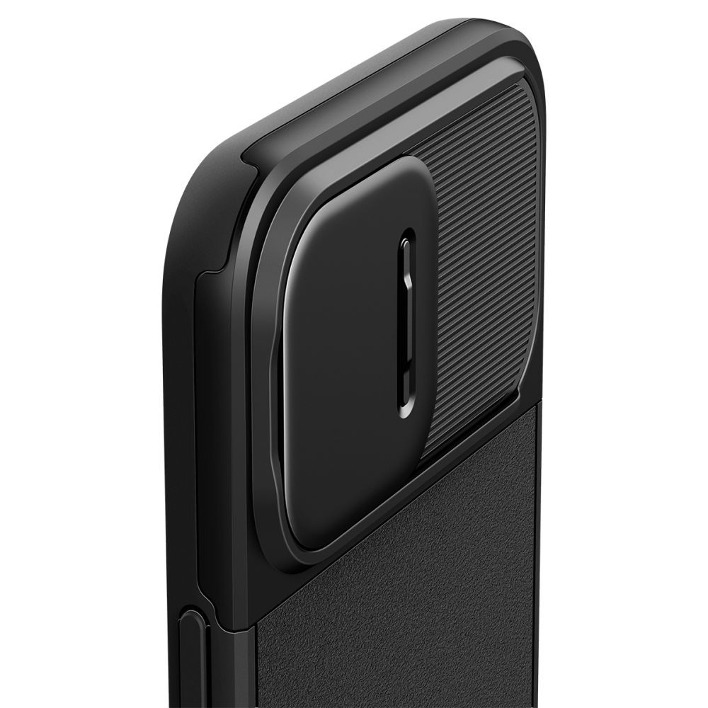 Pokrowiec Spigen Optik Armor Mag Magsafe czarne APPLE iPhone 15 Pro / 8
