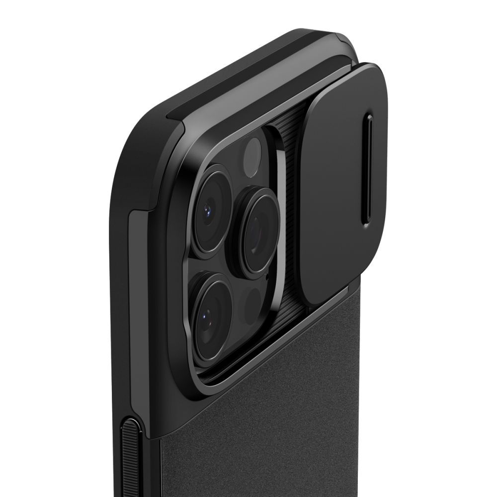 Pokrowiec Spigen Optik Armor Mag Magsafe czarne APPLE iPhone 16 Pro Max / 6