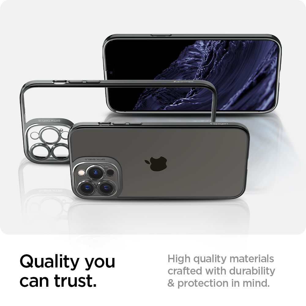 Pokrowiec Spigen Optik Crystal Chrome grey APPLE iPhone 13 Pro / 10