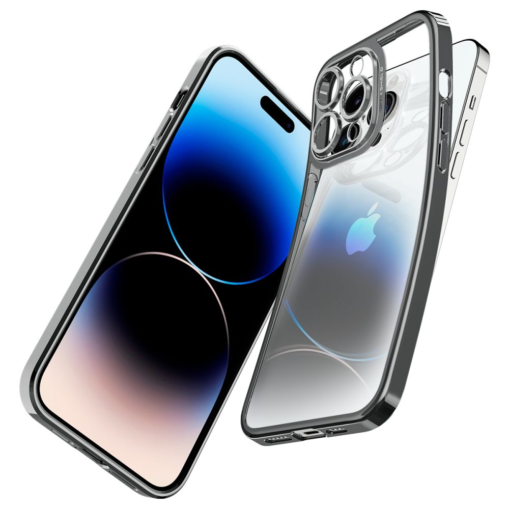 Pokrowiec Spigen Optik Crystal Chrome grey APPLE iPhone 14 Pro Max / 8