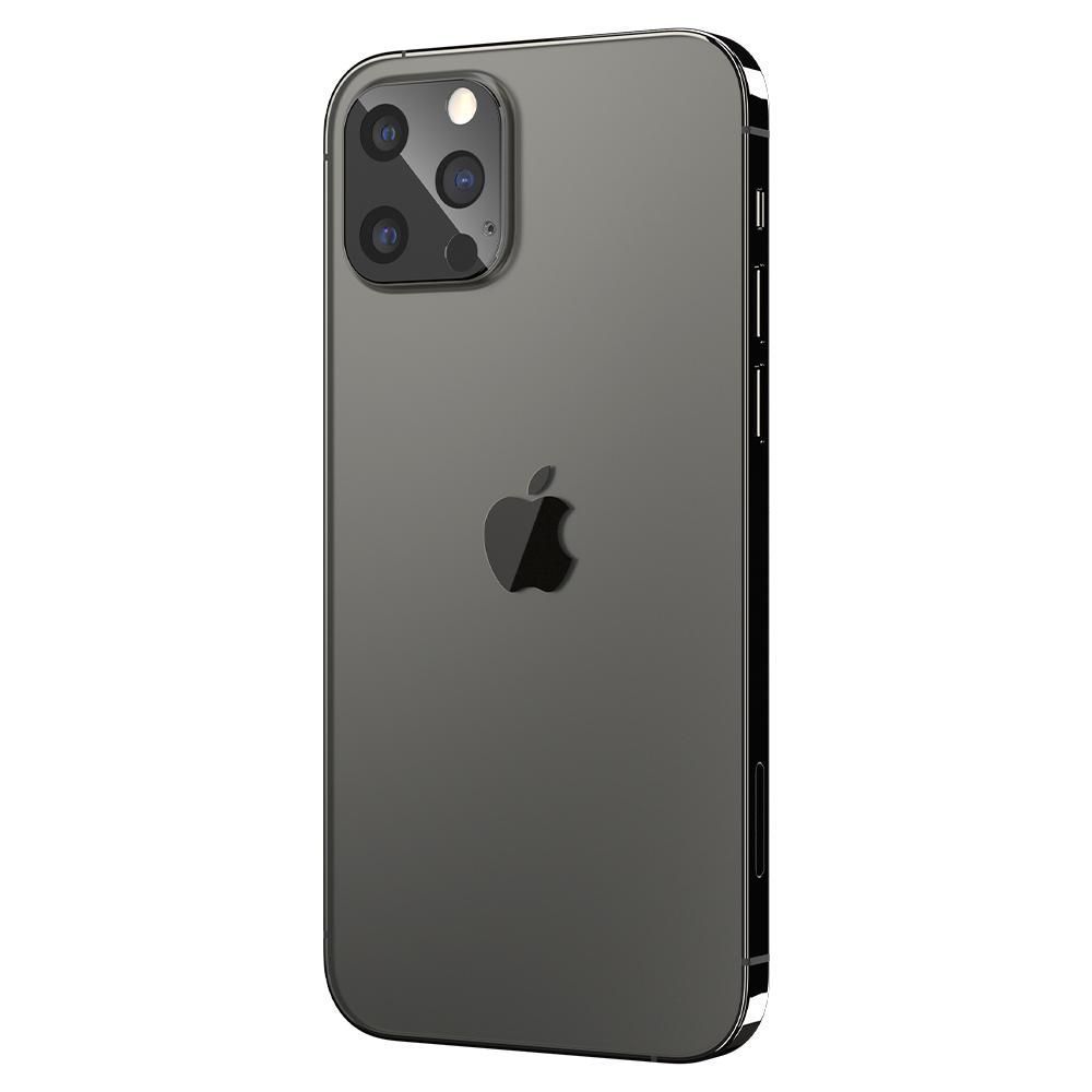 Szkło hartowane Spigen Optik.tr Camera Lens czarne APPLE iPhone 12 Pro Max / 3