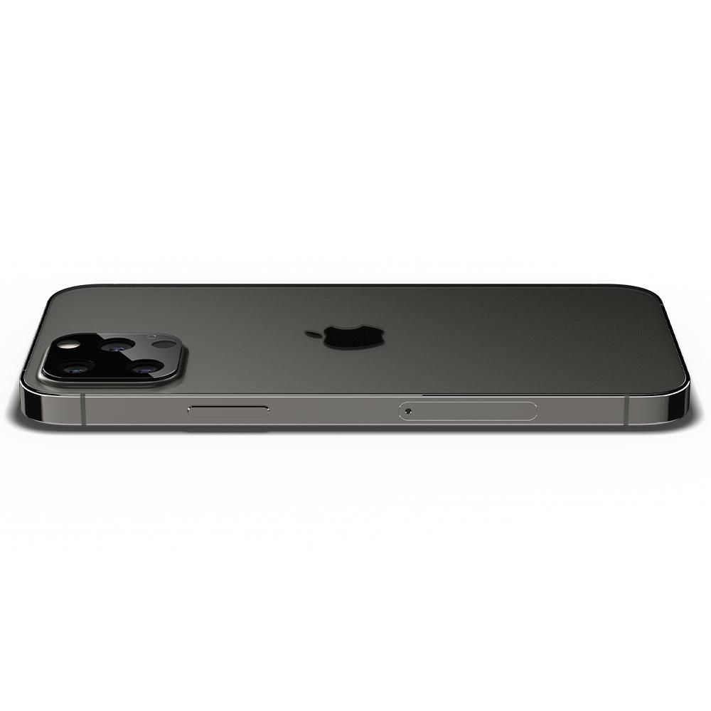 Szkło hartowane Spigen Optik.tr Camera Lens czarne APPLE iPhone 12 Pro Max / 5