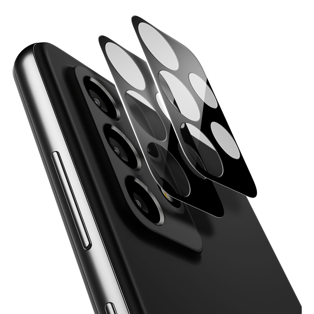 Szkło hartowane Spigen Optik.tr Camera Lens czarne SAMSUNG Galaxy A72 / 7