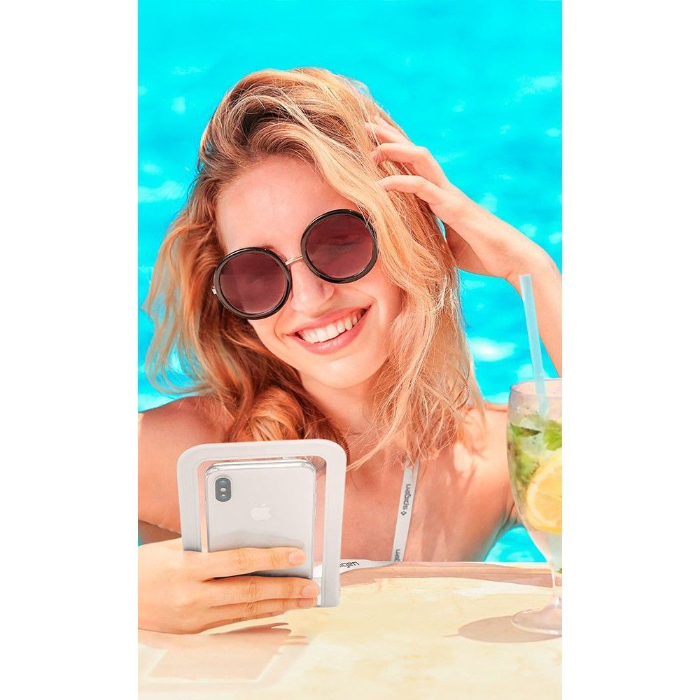 Pokrowiec etui wodoszczelne Spigen Velo A600 biae SAMSUNG Galaxy Note 4 / 2
