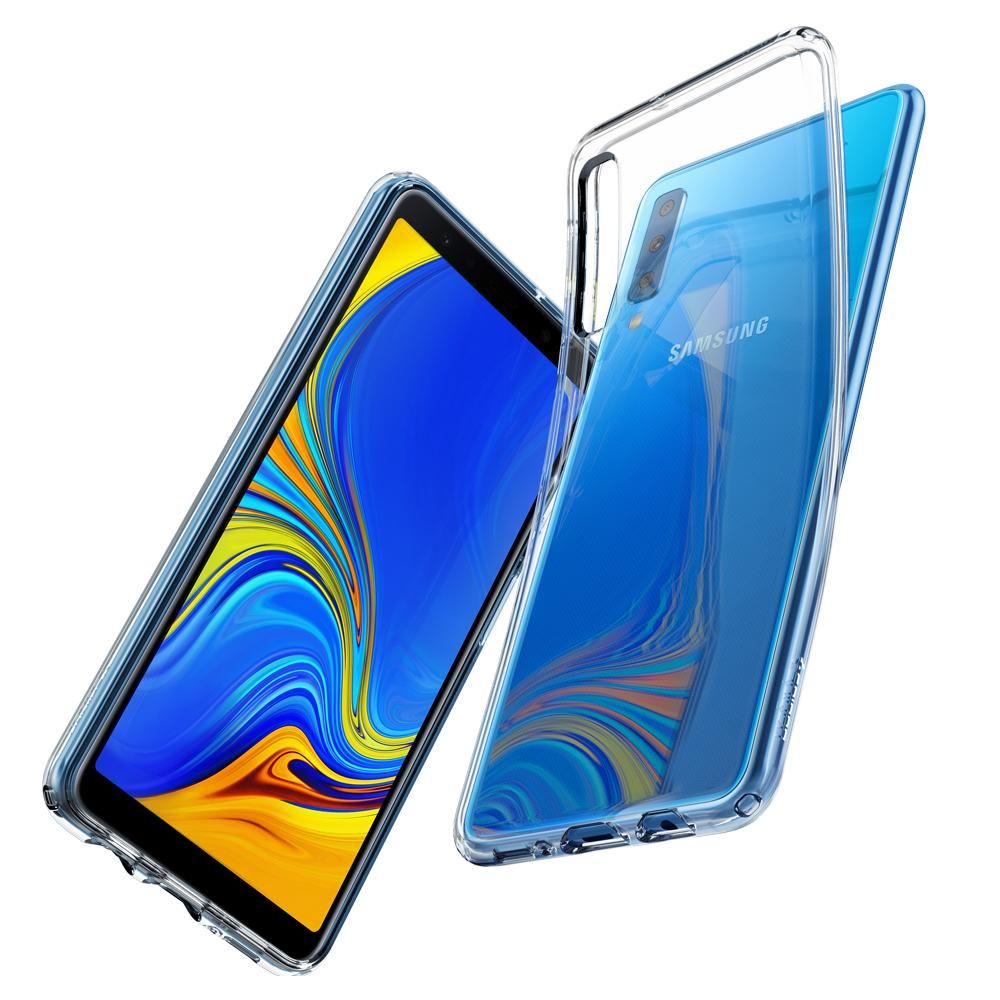 Pokrowiec etui Spigen Liquid Crystal Przeroczyste SAMSUNG Galaxy S9 / 2