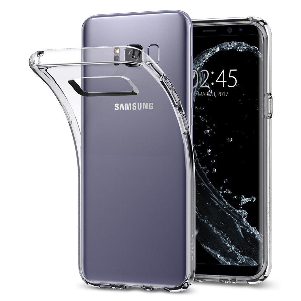 Pokrowiec etui Spigen SGP Liquid Crystal przeroczyste SAMSUNG Galaxy S8+ / 2