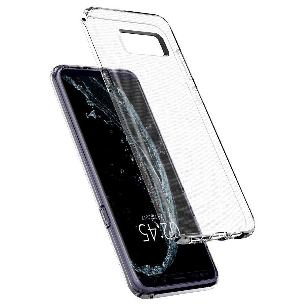Pokrowiec etui Spigen SGP Liquid Crystal przeroczyste SAMSUNG Galaxy S8+ / 5