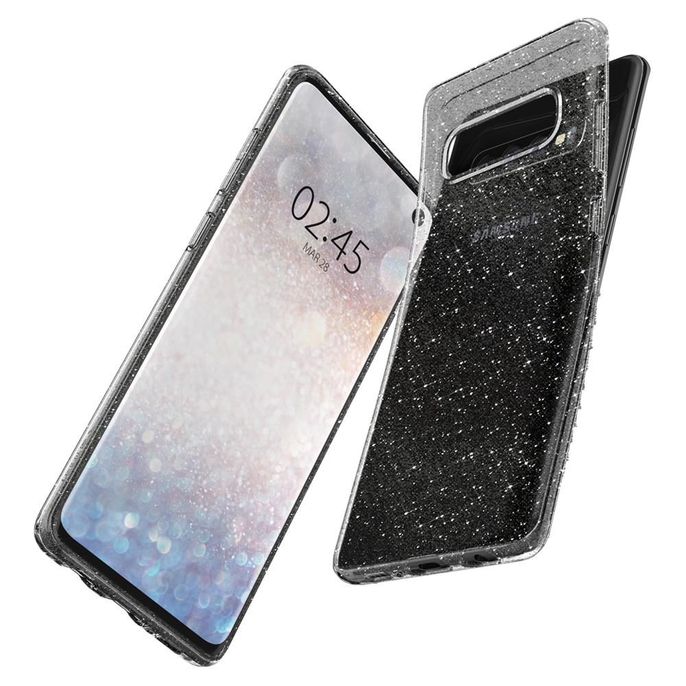 Pokrowiec etui Spigen Liquid Crystal Glitter SAMSUNG Galaxy S10 / 2