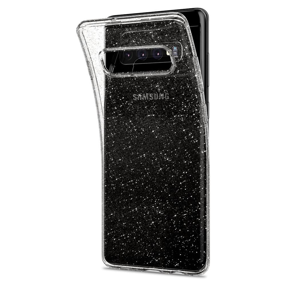 Pokrowiec etui Spigen Liquid Crystal Glitter SAMSUNG Galaxy S10 / 3