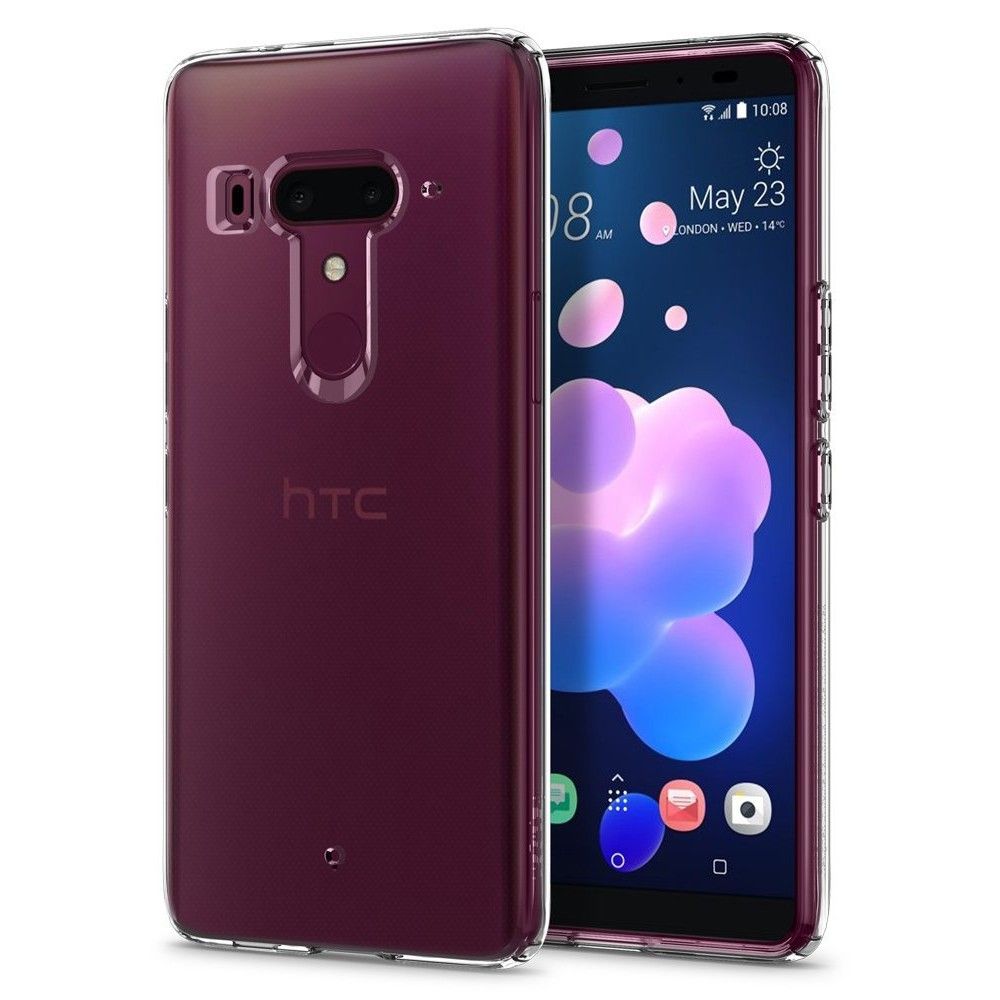 Pokrowiec etui Spigen Liquid Crystal Prze�roczyste HTC U12+ / 5