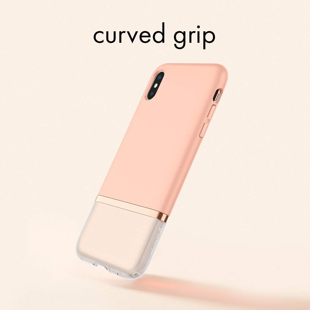 Pokrowiec SPIGEN LA MANON JUPE MILK PEACH APPLE iPhone XS / 2