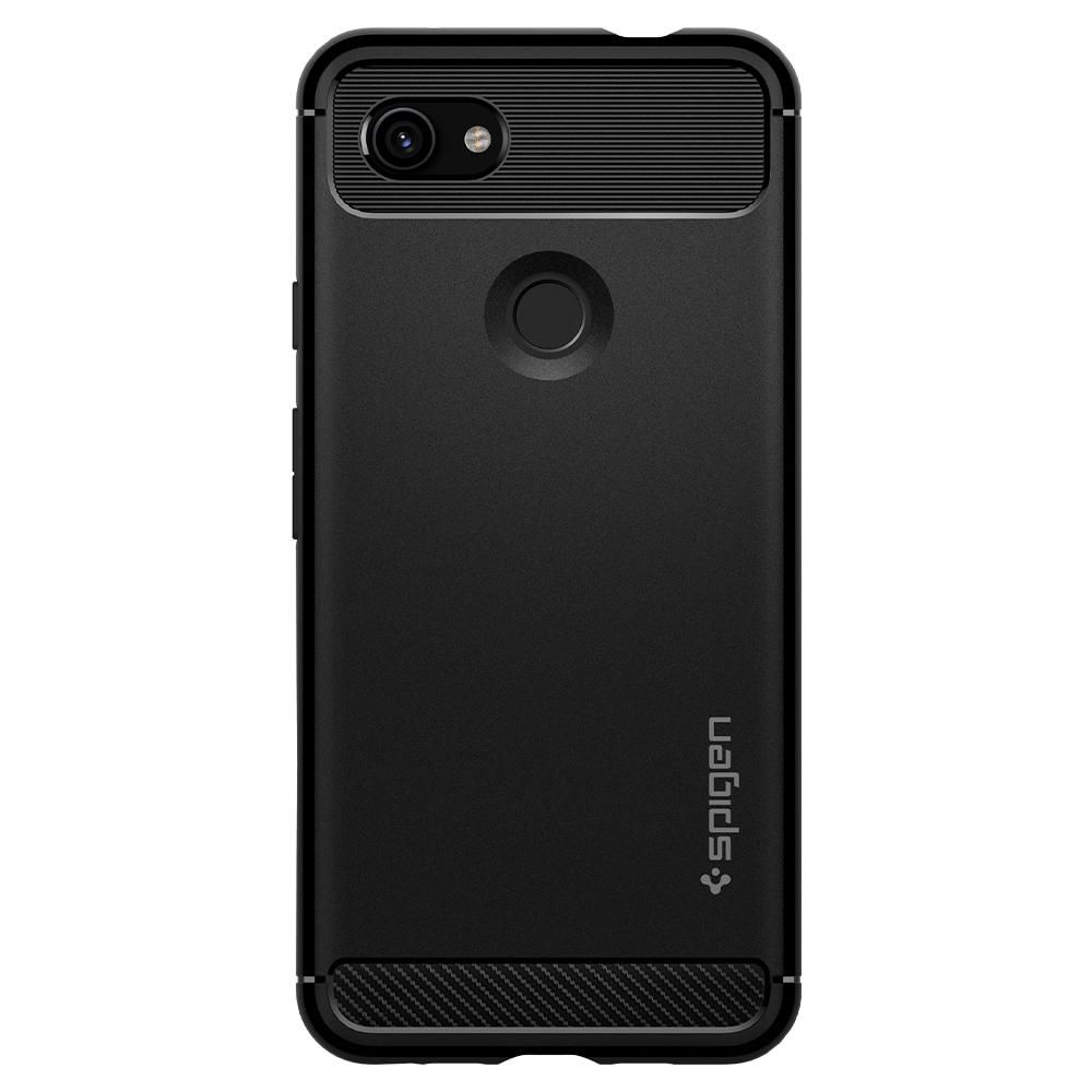 Pokrowiec etui Spigen Rugged Armor czarne Google Pixel 3A XL / 2