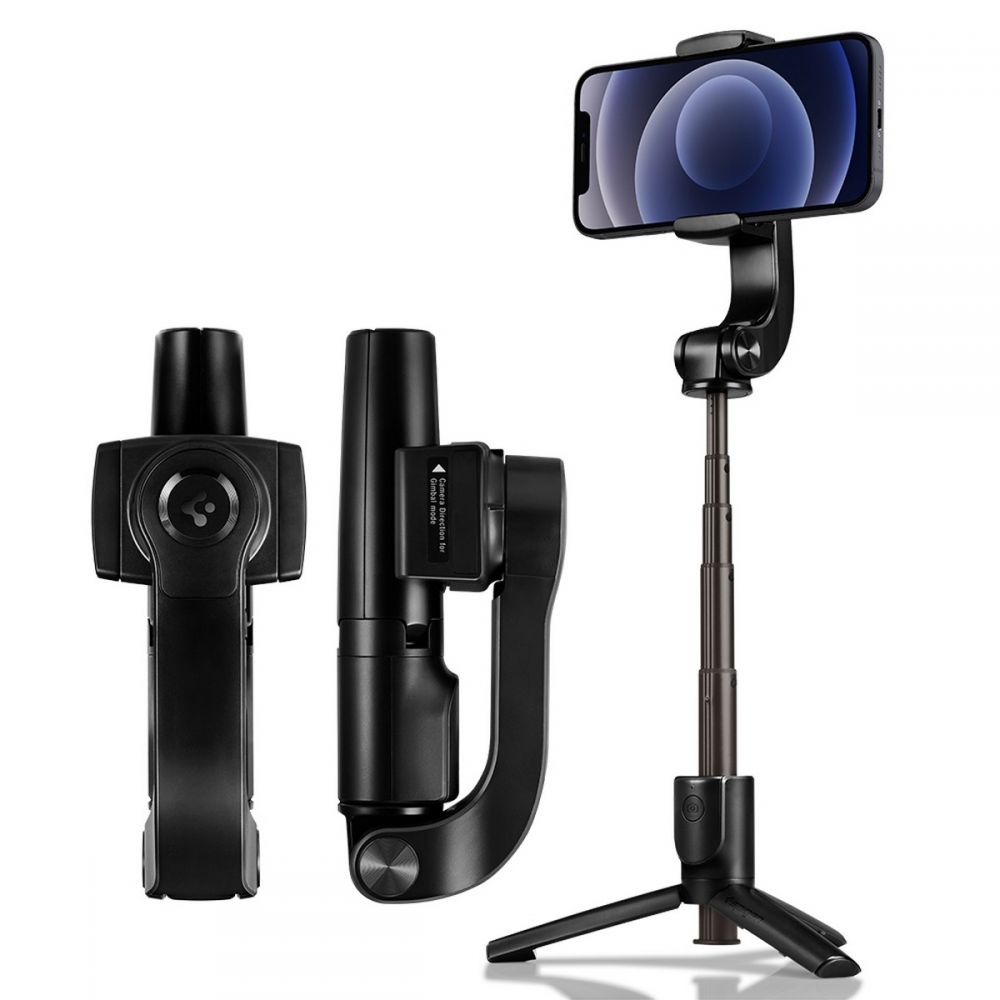 Statyw wysignik selfie Spigen S610W Gimbal czarny OnePlus 10 Pro