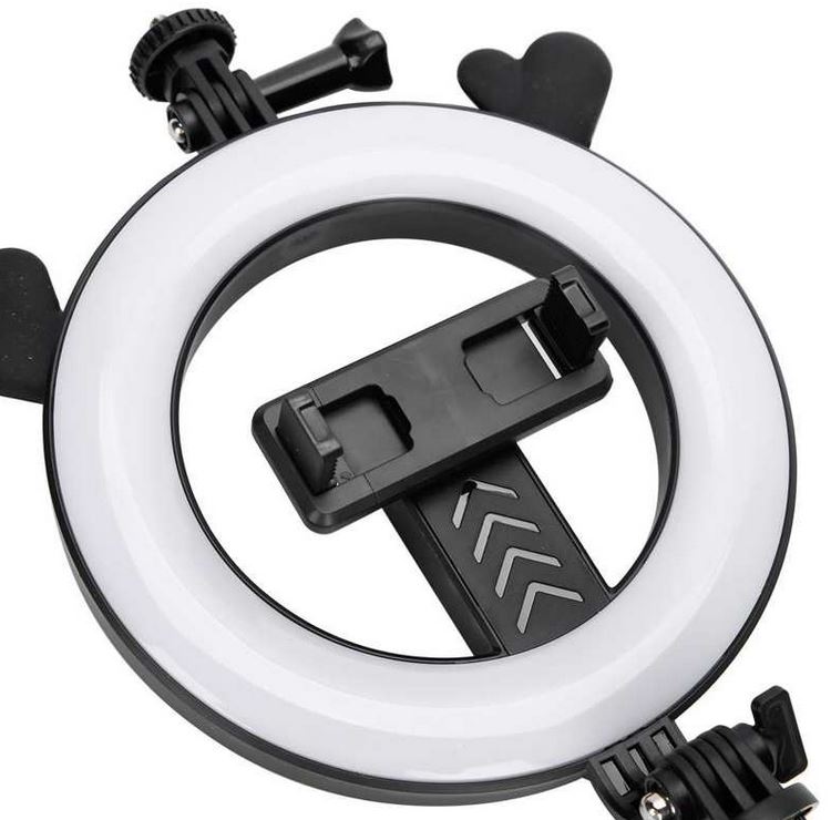 Statyw wysignik selfie tripod z lamp piercieniow P40D-5 czarny MOTOROLA Moto C / 4