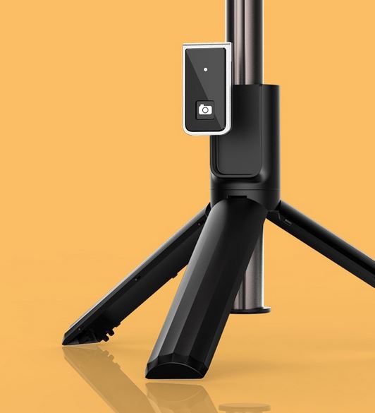 Statyw wysignik selfie tripod z lamp piercieniow P40D-5 czarny HTC Desire 830 / 9
