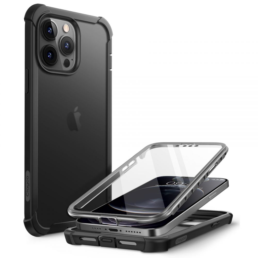 Pokrowiec Supcase Clayco Forza czarne APPLE iPhone 13 Pro Max